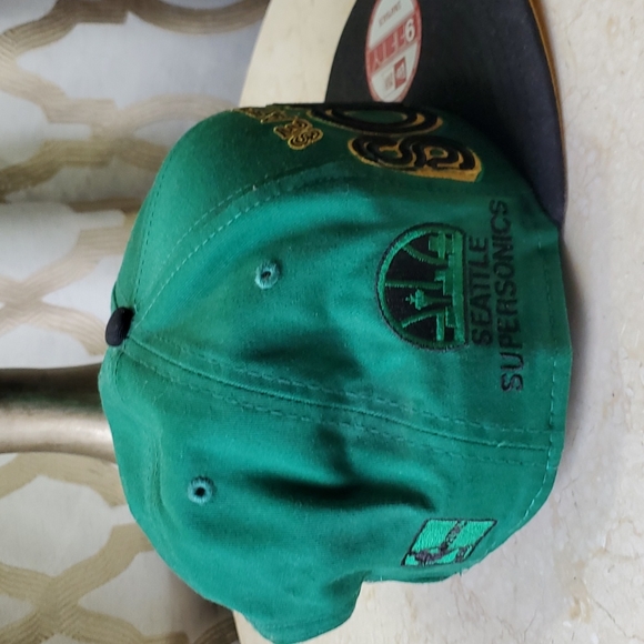 Seattle Sonics snapback 9Fifty hat - Picture 4 of 8